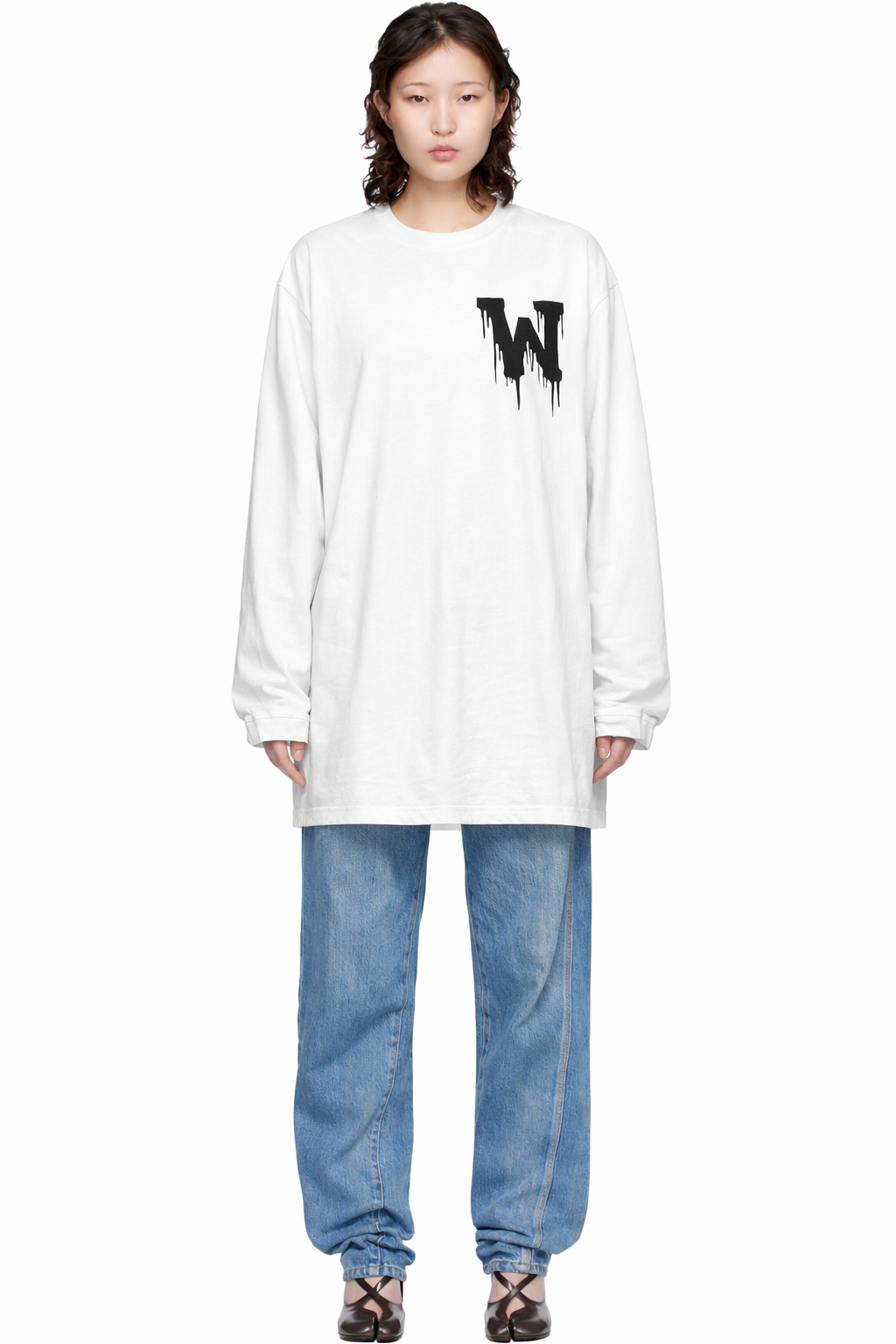 Winfield Paint Splatter Longsleeve T Shirt