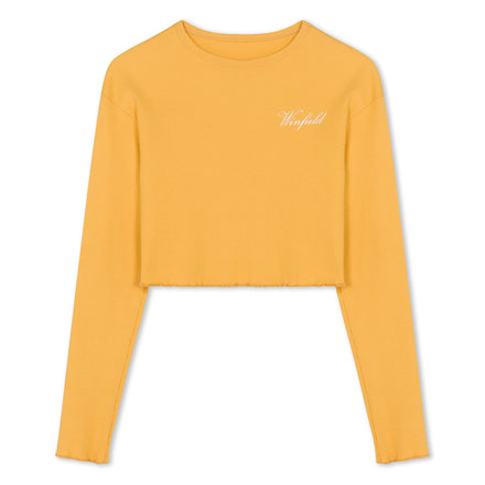 Winfield Cropped Ribbed Top