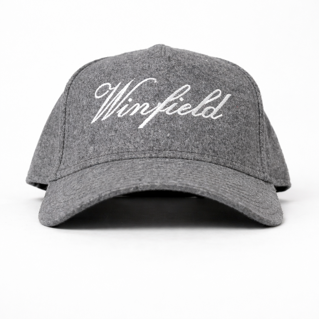 Winfield Wool Script Baseball Cap