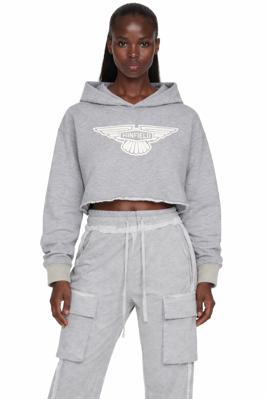 Winfield Wardrobe Oversized Cropped Hoodie